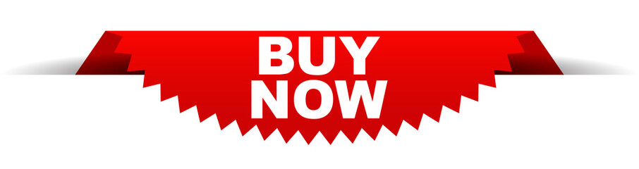 Fototapeta premium red vector banner buy now