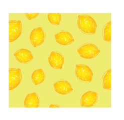 Beautiful bright yellow color lemons 