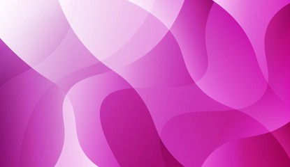 Template Background With Wave Geometric Shape. For Design, Presentation, Business. Vector Illustration