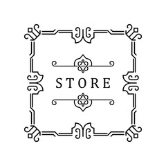 Vector Frame with Borders