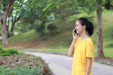 portrait of young woman in Vietnam