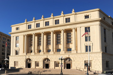 Fototapeta na wymiar United States Post Office in San Antonio, Texas