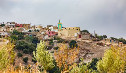 Fototapeta na wymiar On route to Vobuliis, morocco