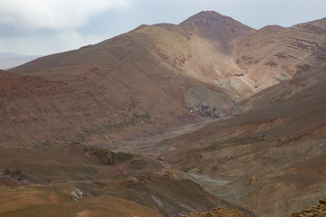 Way to Agoudal High Atlas