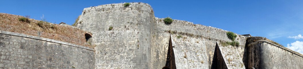 Fototapeta na wymiar Panorama of wall