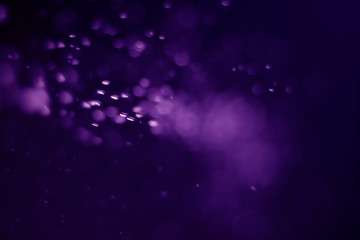 Bokeh purple proton background abstract