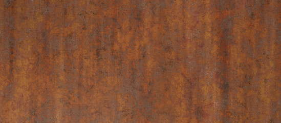 old rusty corroded metal plate