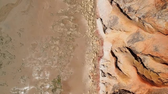 landscape beach of Morro Branco, Cear&aacute; - Brazil