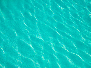 turquoise waves, water surface texture