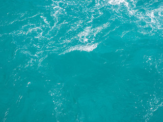 turquoise waves, water surface texture