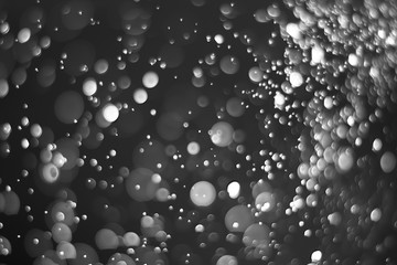 light of bokeh water dot color black and white for background