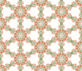 Abstract geometric seamless background pattern