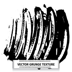 Grunge vector texture of spilled sauce or smeared black paint