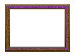 frame isolated on white background