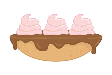 Sweet and delicious cake design