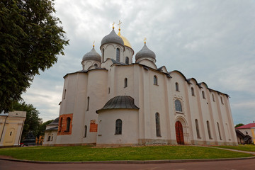 St. Sophia Cathedral in Veliky Novgorod, Russia.