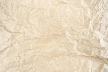 Wrinkled paper texture background