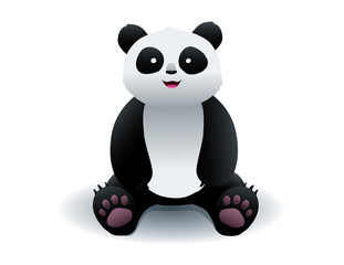 Panda cute baby