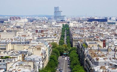 Obraz premium Avenue de Wagram Paris