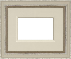 Picture frame isolated on white