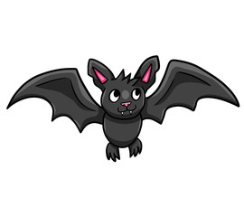 Adorable Stylized Halloween Bat