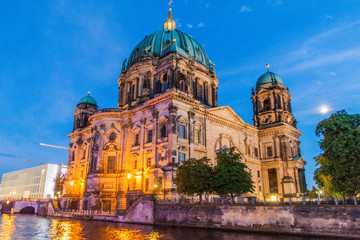 Fototapeta na wymiar Berlin Cathedral (Berliner Dom), Germany