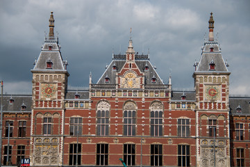 Fototapeta na wymiar The Rijksmuseum Amsterdam museum