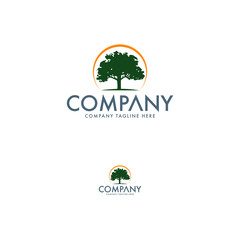 Tree Logo Design Template