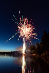 fireworks on 4th of july