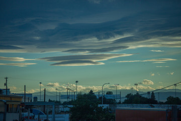 Fototapeta premium Lenticular cloud