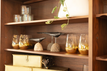 Wooden Shelving Unit