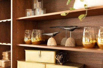 Wooden Shelving Unit