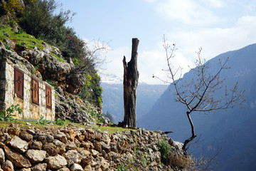 Small monastery house