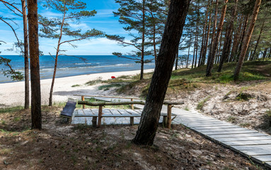 Coastal landscape in Jurmala, Latvia, Baltic region, Europe