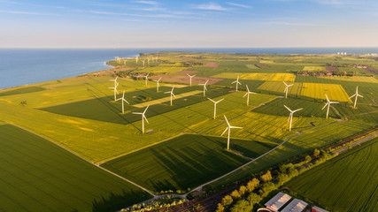 Erneuerbare Energie Stromerzeugung Wind