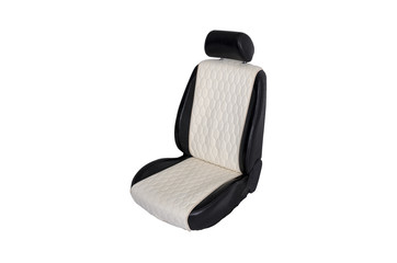 Stylish covers for car seats in a beautiful colored fabric with a pleasant texture