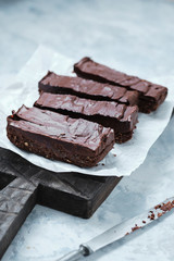 Healthy Chocolate Piece of Cake for Rawfoodist