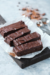 Healthy Chocolate Piece of Cake for Rawfoodist