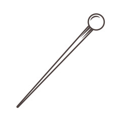 Isolated tailor shop needle tool design