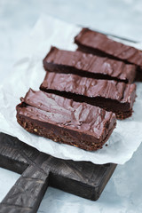Healthy Chocolate Piece of Cake for Rawfoodist