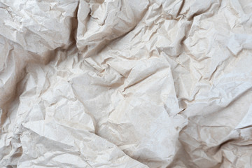 Wrinkled paper texture background