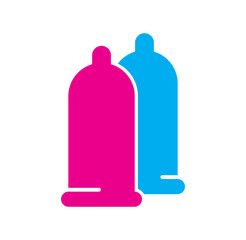 Reproduction related icon on background for graphic and web design. Simple illustration. Internet concept symbol for website button or mobile app.