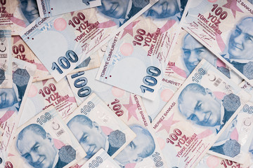  100 turkish lira banknote