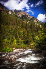 Fototapeta na wymiar Mountain landscape, Tatra National park, Poland.