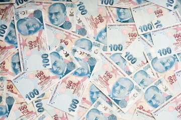  100 turkish lira banknote