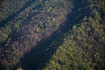 view of mountains