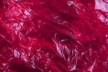 Pink cellophane paper background texture