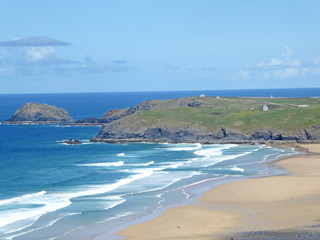 Perranporth Beach, Cornwall