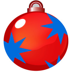 Obraz premium christmas ball