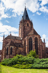 Historical center of the Wissembourg, Alsace, France